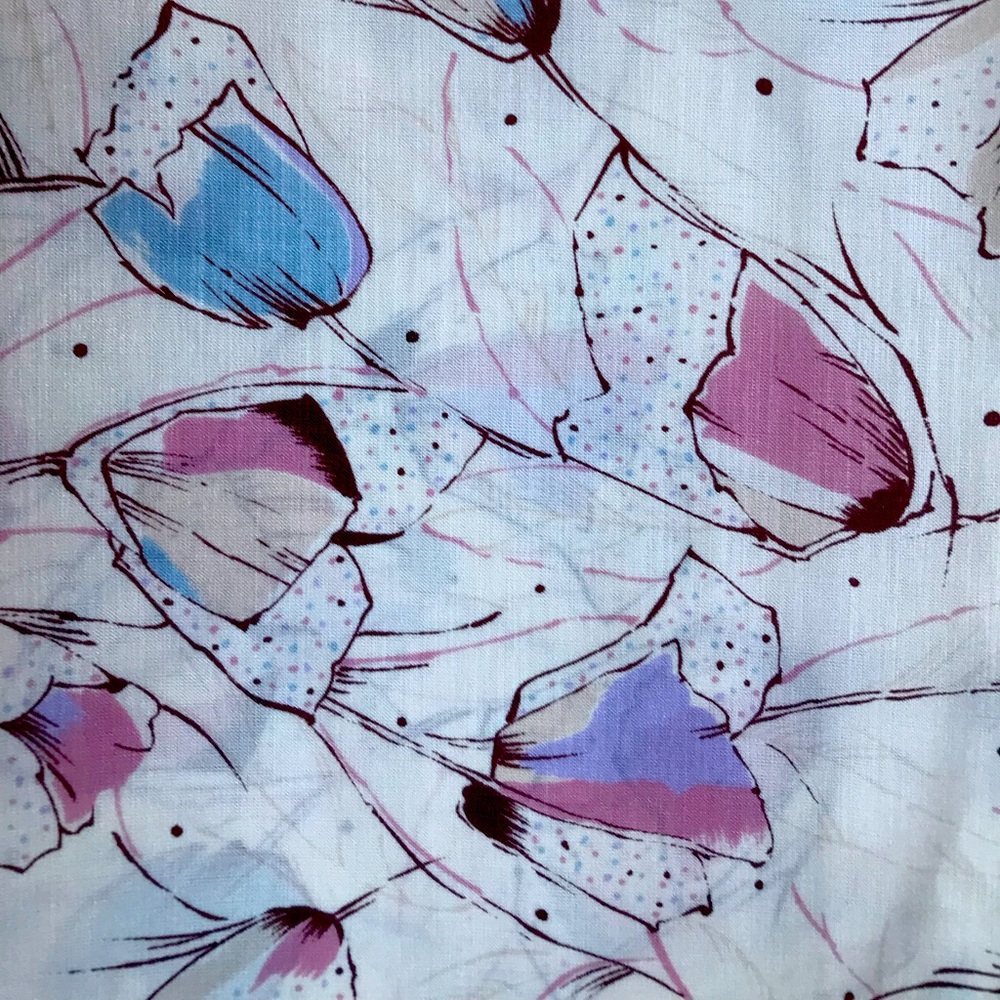Silky Floral Fabric